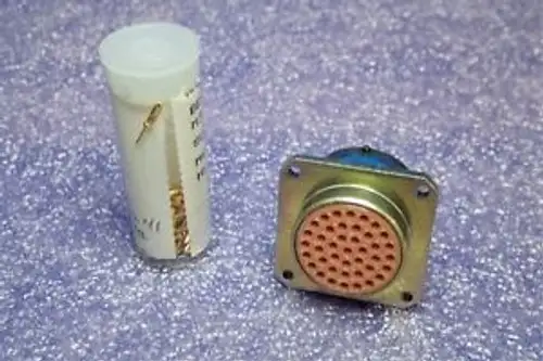 BENDIX LJT02RE-21-41PA MIL-SPEC CONNECTOR w/CONTACT SET NOS OLD STOCK