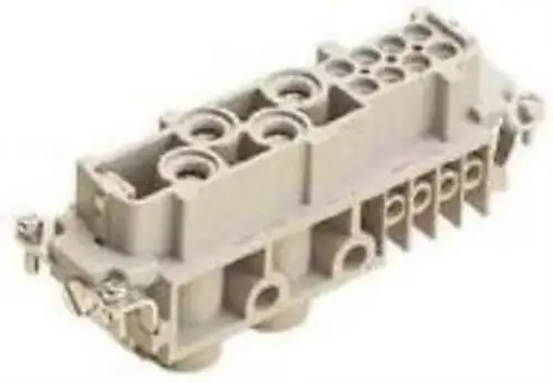 No. 04C9585 Harting 09 38 012 2701 Rectangular Han Insert Fem 12Way Screw