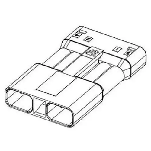 Lighting Connectors Assembly Receptacle 4-pos (50 pieces)