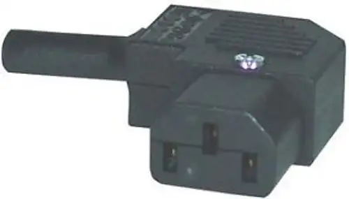 QUALTEK ELECTRONICS 705-00/00 CONNECTOR IEC POWER ENTRY PLUG 10A (10 pieces)