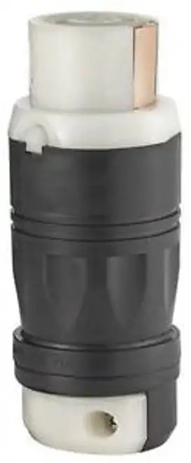LEVITON 3764-C Locking Conn 3P 4W 50A 250V DC/600V AC