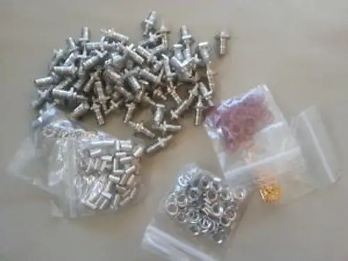 /70 pcs/HUBER+SUHNER 24-SMA-50-2-45 133NH connectors