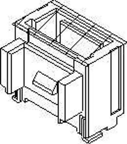 Headers & Wire Housings 1.0W/Bwaferassyst1-R Ow+Lock3Cktembstppkg (100 Pieces)