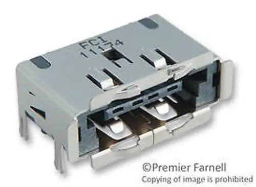 Fci 10074703-001Rlf E-Sata Connector Receptacle 11Pos Thd (50 Pieces)