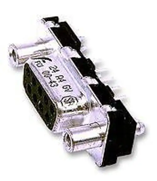 Fci D09S13A4Gv00Lf D Sub Connector Standard 9Pos Rcpt (50 Pieces)