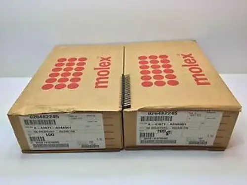 (189) Molex Breakaway Square Pin Connectors A-41671-A24A501 A41671A24A501