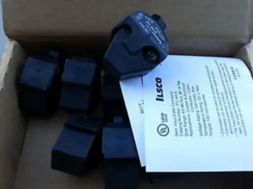 12 Pack Ilsco Ips-4/0-6 Piercing Connector Kup-L-Tap Main: 4/0-4 Tap: 6-14