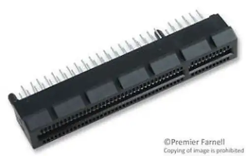 Fci 10018783-10112Tlf Connector Card Edge Receptacle 98 Pos 100 Pieces