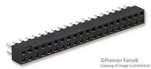 3M 150240-6002-Rb Board-Board Connector Receptacle 40Way 2Row 50 Pieces