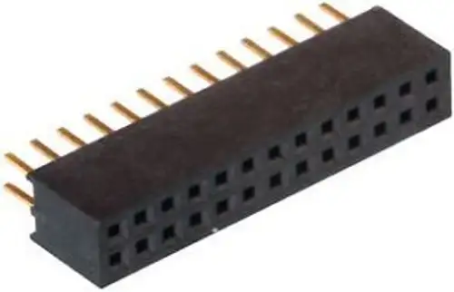 Fci 20021311-00020T4Lf Board-Board Conn Receptacle 20Pos 2Row 100 Pieces