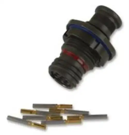 Amphenol Aerospace 2M801-009-07Nf6-7Sa Connector Circular Receptacle 7Pos Panel