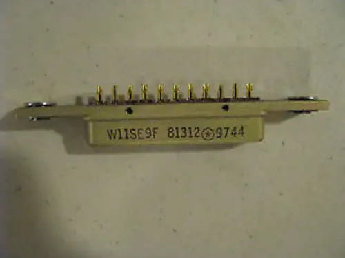 Winchester Connector With Contacts Part # W11Se9F Nsn 5935-00-838-8483