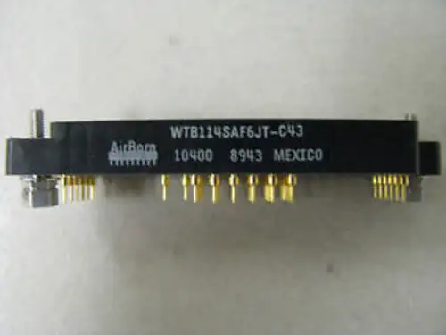 Airborn Connector With Contacts Wtb114Saf6Jt-C43 Nsn:5935-01-240-1221