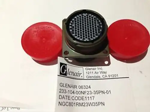 233-104-00Nf23-35Pn-01 Mil-Spec. Connector By Glenair