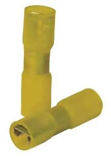 Te Connectivity Cpgi-B-106-3633-Bulk Female Disconnect Yellow 12To10Awg Pk500
