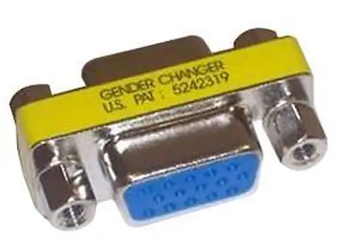 Multicomp Gc013 D Sub Adapter 15Female-15Female