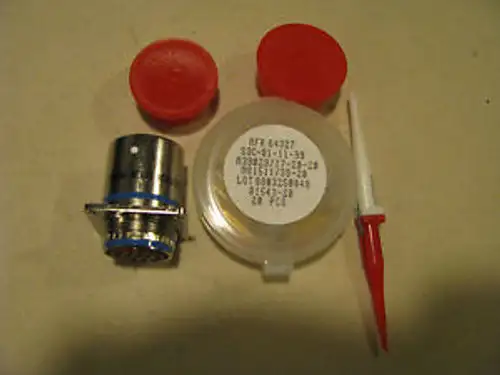 Deutsch Connector With Contacts M81511/41Fd02S3 Nsn: 5935-01-045-8123