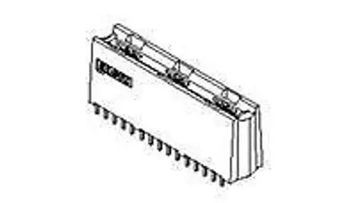 Standard Card Edge Connectors 286-0052-12101A= Conn Skt Fltpq