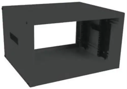 No. 83F9052 Hammond Rchs1901424Bk1 Rack Cabinet Table Top 14In Steel Blk