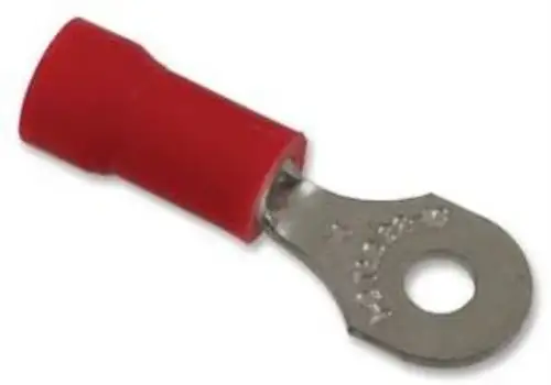 65F701 Thomas & Betts-18Ra-4-Terminal Ring Tongue #4 Crimp Red