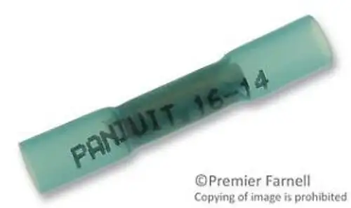 PANDUIT BSH14-Q TERMINAL BUTT SPLICE 16-14AWG CRIMP
