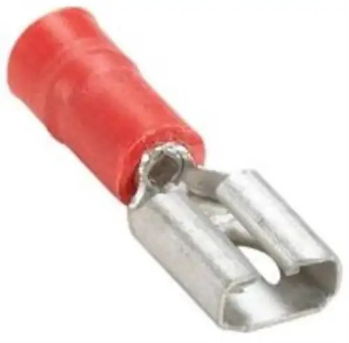13P0043 Thomas & Betts-18Ra-250F-Terminal Disconnect 0.25X0.032In Crimp Red