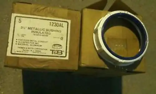 T&B 1230AL 3 1/2 INCH BUSHING ALUMINUM OF 5