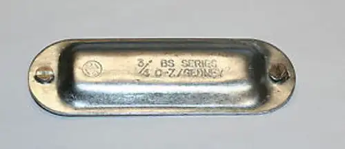 OZ Gedney EGS 3/4 BS-75S Conduit Body Cover BS of 50