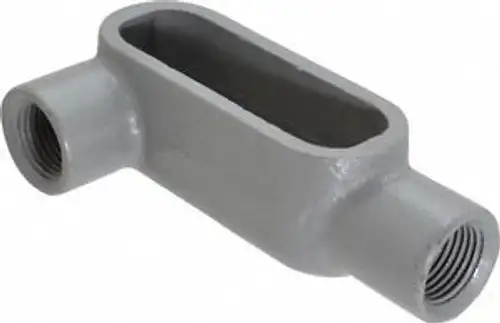 LR107 GEDNEY FORM 7 MALLEABLE IRON CONDULET NOS 4
