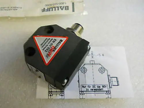 BALLUFF BNS819-X512-100-E-13-S4 LIMIT SWITCH 132786 CONDITION IN PKG