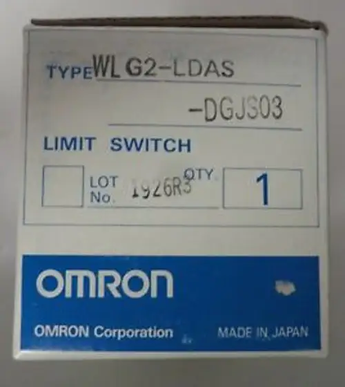 Omron Wlg2-Ldas-Dgjs03 Limit Switch