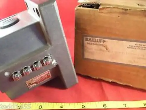 Balluff Bns-519-D04-R12-100-11-Fe Proximity Limit Switch Bns-519-D4 4 Pin