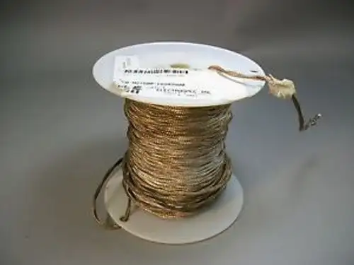 Raytheon M27500-16SR2W00 2 Conductor 16 AWG Yellow Wire -