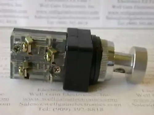 E-TEN N2B PUSHBUTTON SWITCH 1N.O+1N.C TWIST RELEASE