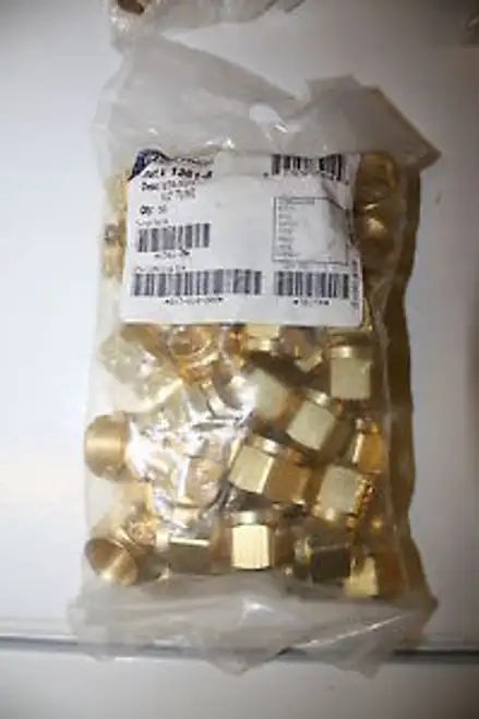 Tectran 1361-8 NTA Nut 50 Pak 1/2 Tube Size