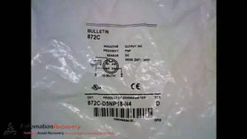 Allen Bradley 872C-D5Np18-N4 Series D Proximity Switch 10-30Vdc