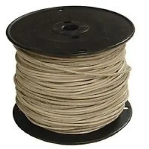 Cerrowire 500 ft. 14/1 Stranded THHN Wire - White-112-3452J 14WHT-STRX500