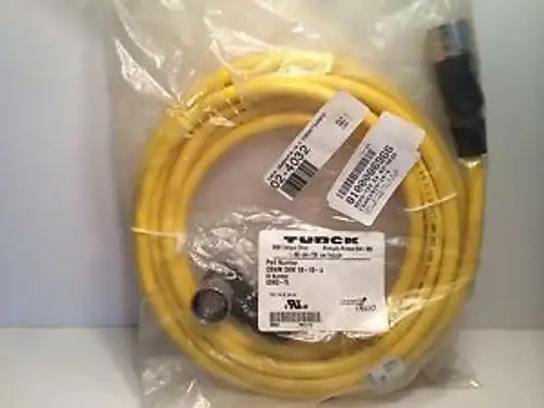 SEALED TURCK MULTI-FAST CORDSET CSWMCKM-19-19-4 CSWMCKM19194 U0902-76