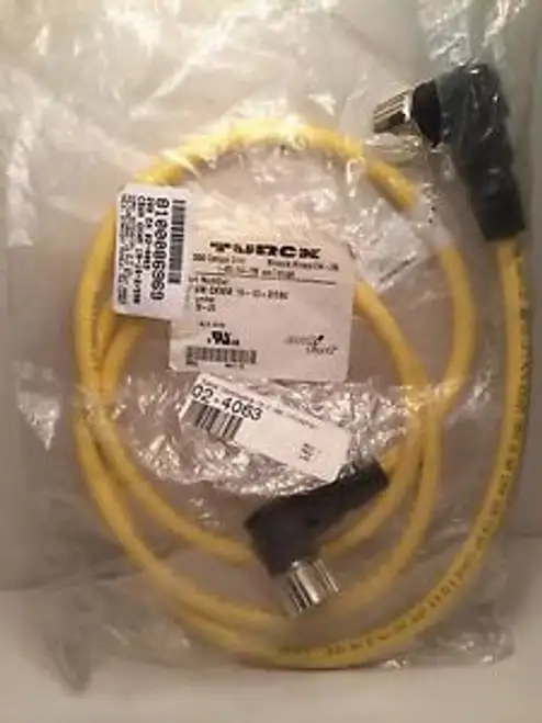 SEALED TURCK MULTI-FAST CORDSET CSWMCKWM19-19-2/S90 CSWMCKWM19192S90