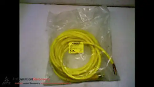 TURCK RKM 56-8M CORDSET 5 POLE FEMALE STRAIGHT 8 METERS SINGLE ENDED