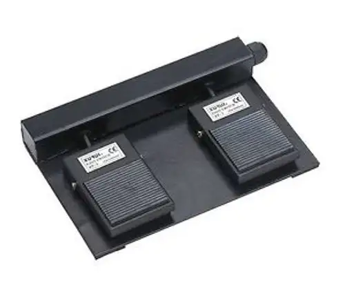 1X Xf-1D Foot/Treadle Pedal Switch Plastic 10A/250Vac 1A X 2 Contact Form Ip54