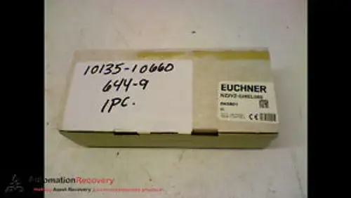 Euchner Nz2Vz-528El060 Safety Switch 4 Contacts Side Actuator
