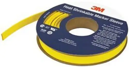 3M Fp-303Ms-1-Yl-50 Heat-Shrinkable Marker Sleeves