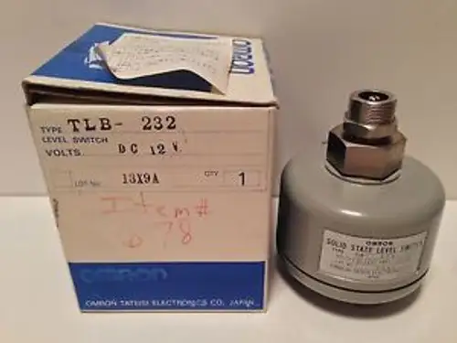 New Omron Solid State Level Switch Tlb-232 Tlb232 12Vdc 12Ma