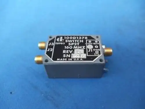 Daico Electronic Switch # 100D1378 -15Vdc / 5Vdc 160Mhz Sp2T