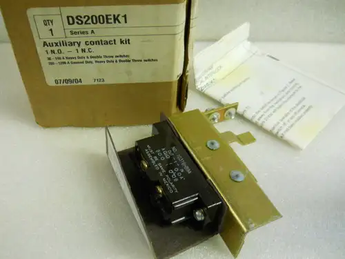 Cuter Hammer Ds200Ek1 Electrical Interlock Auxiliary Contact Kit
