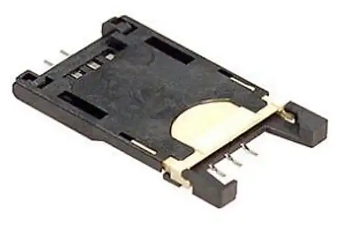 Fci 7111S2015X02Lf Memory Socket Sim 6Pos