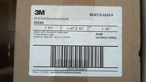 3M√¢¬ô Cold Shrink Qs-Iii Splice Kit 5524A-1Awg-250Kcmil