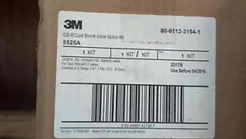 3M√¢¬ô Cold Shrink Qs-Iii Splice Kit 5525A-250-750Kcmil