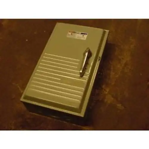 Fpe 1136R Heavy Duty Safety Switch 100:Amp 600:Volt 170324